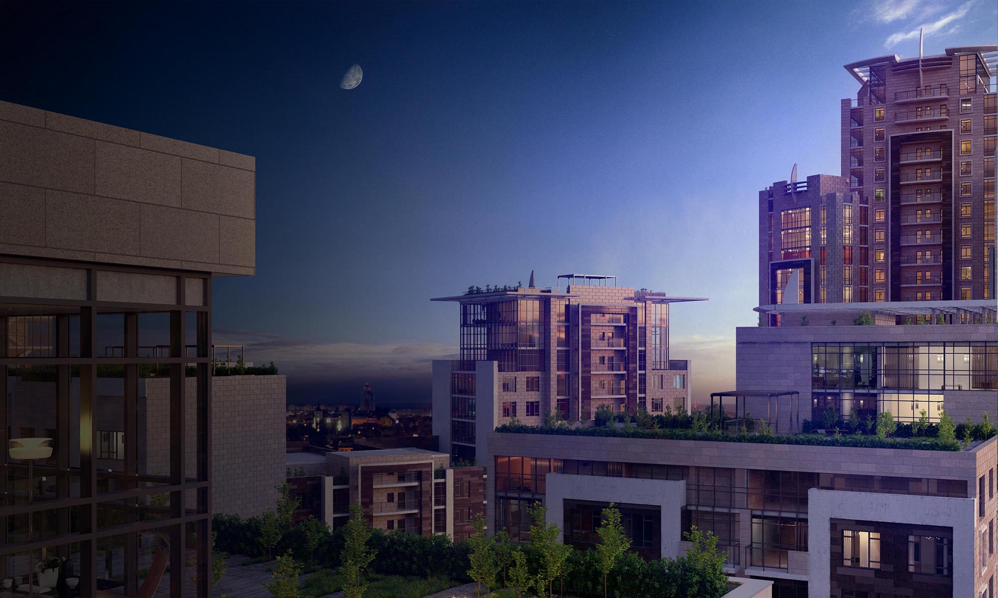 Пентхаус - Жилой комплекс Бульвар Фонтанов Пентхаус - Жилой комплекс Бульвар Фонтанов